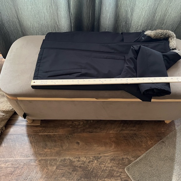 Marc New York Black Jacket with Faux Fur Collar Size M - Picture 6 of 12